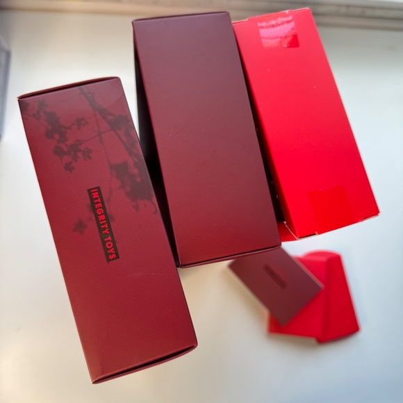 Red Convention 7 Seven Sins Integrity Toys Empty Box Lid Storage Replacement IT - Picture 7 of 10